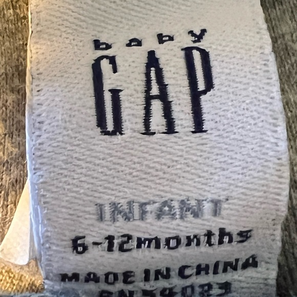 Baby GAP cotton lined denim jean overalls - Picture 4 of 4